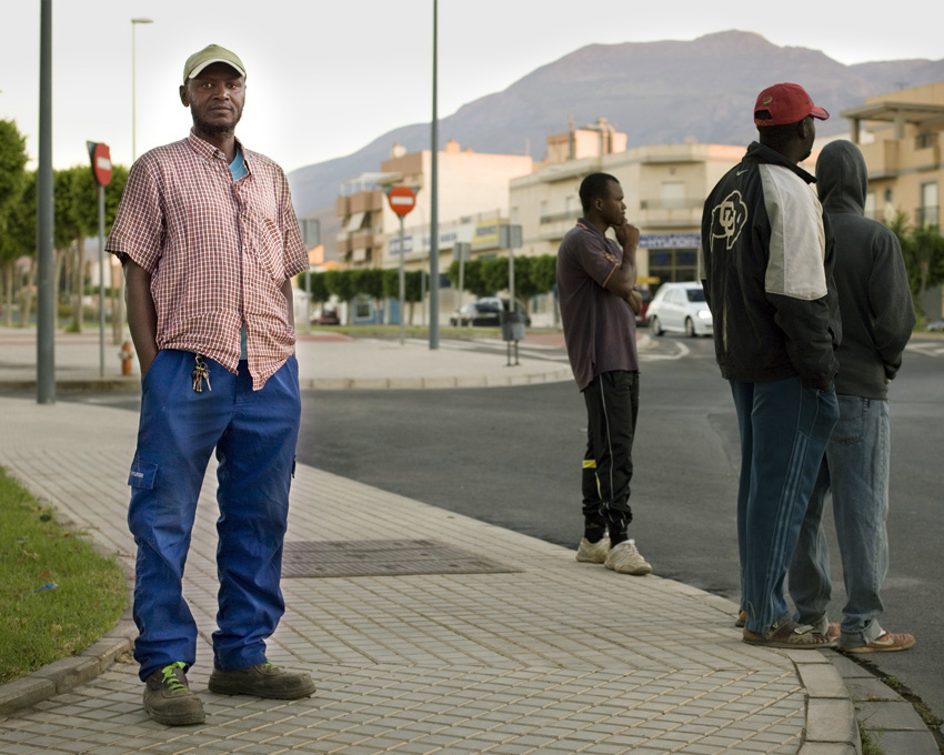 alex fischer, fotograf, darmstadt, 2013, el ejido, almeria, spanien, european dream, wirtschaftfluechtling, afrika, illegal, sans papiers, tageloehner