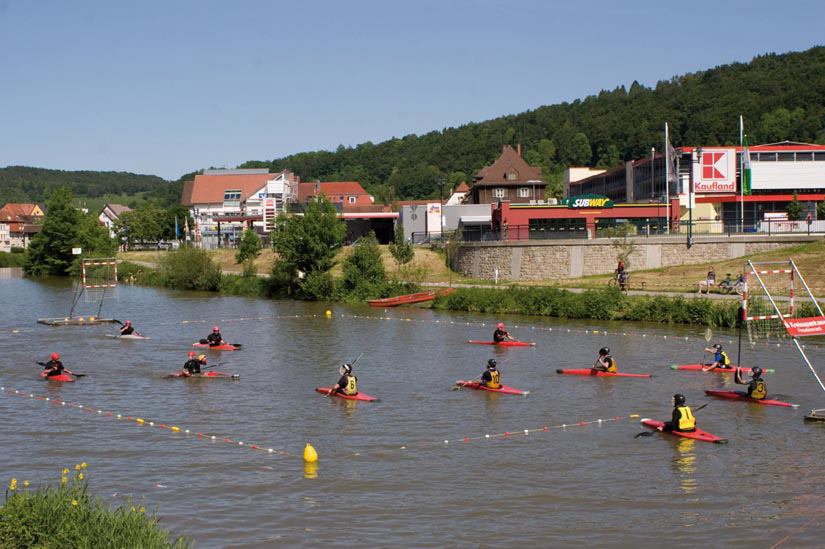 alex fischer, fotograf, darmstadt, vordiplom, kanupolo, neckar, horb am neckar